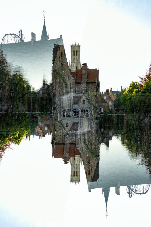 Surreal and dreamy double-exposure photographs by Robin Vandenabeele