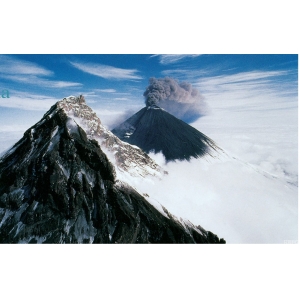 俄罗斯远东地区的堪察加火山群奇异景观